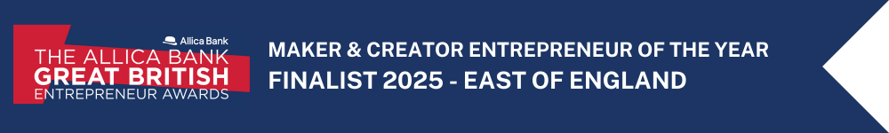 Nadya Ali, founder of Essences By Nadya, announced as a finalist in the 2025 Allica Bank Great British Entrepreneur Awards, celebrating innovative and impactful UK entrepreneurs.