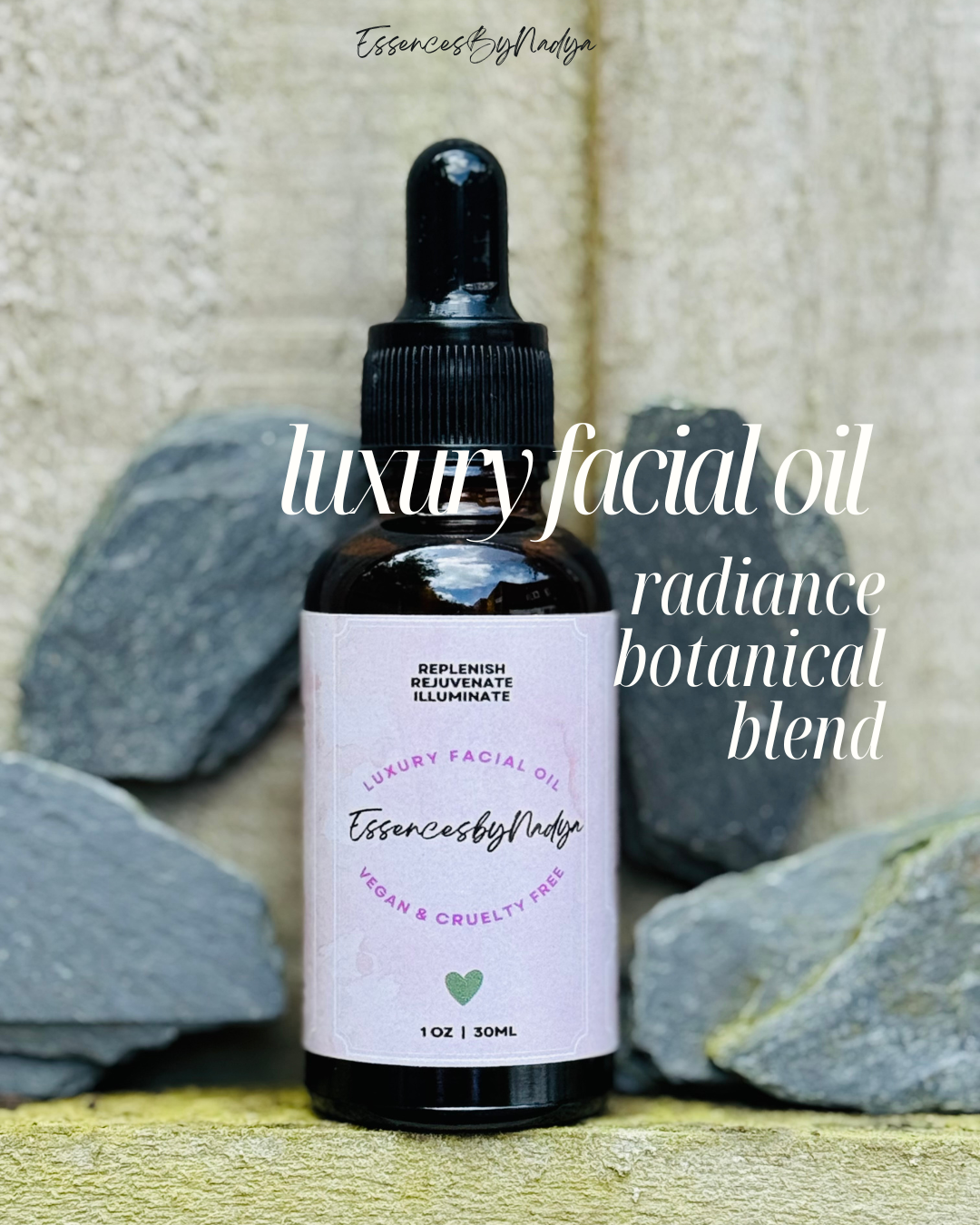 Luxury Facial Oil – Botanical Radiance Blend